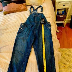 Adorable straight leg overalls